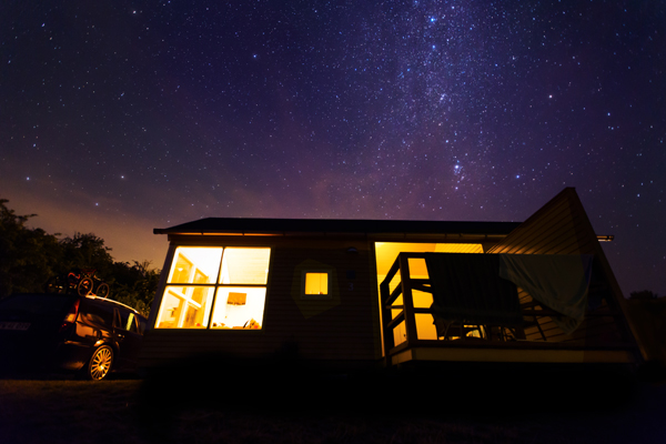 Familyhouses at Camp Møns Klint in Denmark